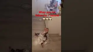 when you not follow the little one for one second