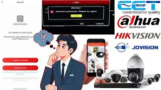 XVR DVR NVR IP Camera  Problem Solution