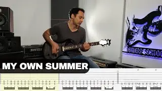 Deftones - My Own Summer (Shove It) | Guitar Cover with Tab | Lesson | Tutorial  |
