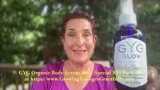 GYG Organic Body Serum for beautiful summer skin
