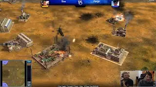 C&C: Zero Hour - Size(Infantry) vs Fargo(Air Force)
