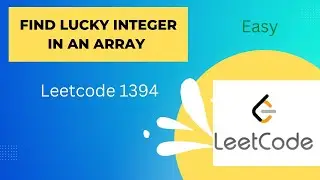 1394. Find Lucky Integer in an Array || In JAVA || Leetcode Problem || Easy 