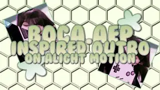boca.aep inspired outro on alight motion || alight motion tutorials