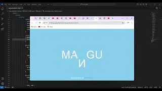 Multi Transition Animation | 5 alphabet transition Html JS