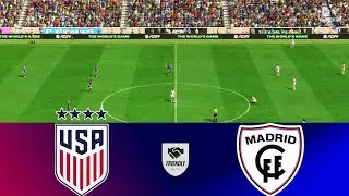 FC 24:  USWNT vs. MADRID CFF | Sep 4, 2024 | Friendly Match | PS5 Gameplay