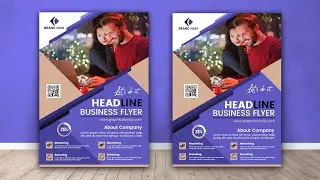 Professional Business A4 Flyer Design in Adobe Photoshop
