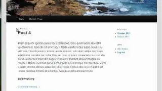 How to use Twenty Eleven Showcase template