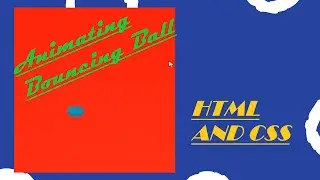 Bouncing Ball Animation CSS | Html and CSS Bouncing Ball Animation | Technical Tutorials and Facts