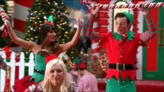Here Comes Santa Claus Down Santa Claus Lane - Glee