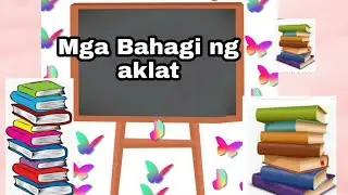 Mga Bahagi ng Aklat /Grade 3/MELC Quarter 1 Week 8