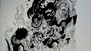 Akainu kills Ace [Drawing Video]