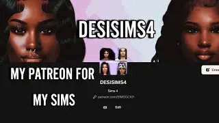 MY PATREON FOR MY SIMS!