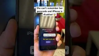 Here’s how you unlock it if you can’t remember your passcode😍