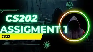 cs202 assignment 01 (fall 2023) | Virtual university || Sana's learning world