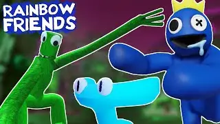 I GOT KIDNNAPPED AND HUNTED DOWN BY THESE B%TCHES | Rainbow Friends Chapter 1 Full Gameplay