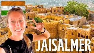 Last LIVING FORT in India🇮🇳 Jaisalmer Rajasthan Travel Vlog: Jaisalmer Fort, Bada Bagh, Gadisar Lake
