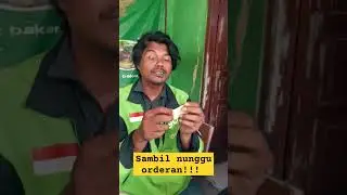 orderan gojek belum nongol sambilan dulu #gojek