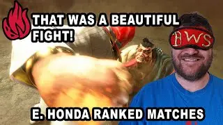 That Was a Beautiful Fight! | Street Fighter 6 E. Honda Ranked Matches