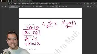 If You Haven't Done Math in 10 Years... Algebra