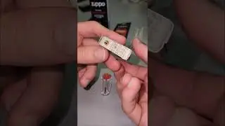How to change the flint on a Zippo lighter 