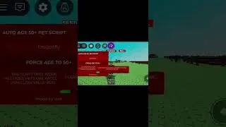 Grow a Garden 🦝 Instant Age 50+ Pets Script 🦊 | KEYLESS | NOT PATCHED