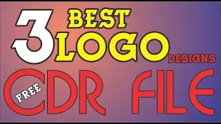 3 Best Logo Designs CDR FILE IN Coreldraw x7 by Graphics Designs
