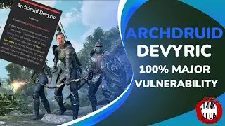 NEW META? Archdruid Devyric - 100% Major Vuln | Elder Scrolls Online | Lost Depths PTS