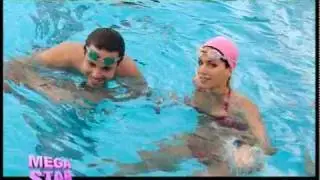 Η Στικούδη στην πισίνα με τον Βρετό - Megastar (HQ)