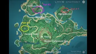 A Particularly Particular Author (1/3) part #1 Chirai Shrine Puzzle | Genshin impact