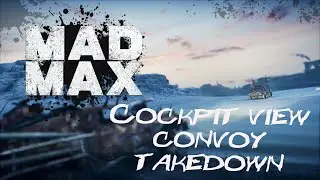 In car Convoy takedown, Grit Canyons - Mad Max