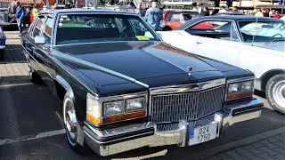 Cadillac Sedan deVille - rok výroby 1980 - Sraz veteránů v KOVOZOO 2021 - Staré Město