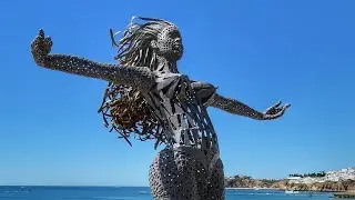 Portugal travel vlogs #travelvlog  #myfirstvlog Armação de Pêra