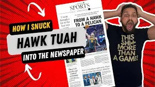How a newspaper snuck a Hawk Tuah reference into their headline