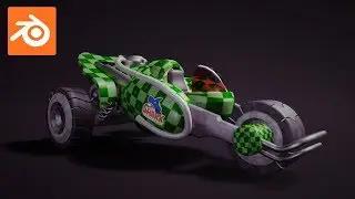 CraneBot / Bike Modeling in Blender 2.8 Eevee!