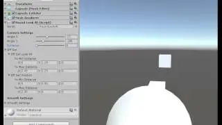 Unity3D: Camera Smooth Round-LookAt