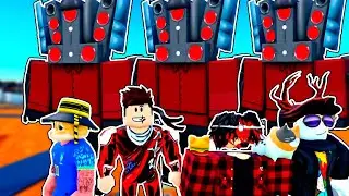 ОБОРОНА С ПОДПИСЧИКАМИ В ХЭЛЛОУИНСКОЙ ЛОКАЦИИ В Toilet Tower Defense РОБЛОКС !