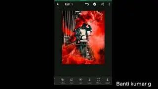 Smoke bomb bike effect editing