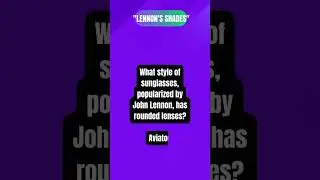 🕶️ Lennon's Shades: Round Frame Elegance