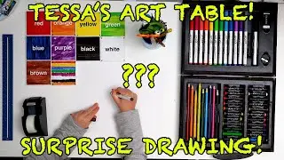 Tessa's Art Table: Surprise Drawing! Can you guess what it is???