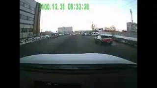 Meteor falling in Chelyabinsk 15.02.2013