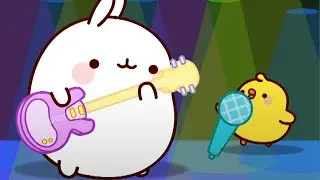 Adventures Of Molang | The New Rock Band 🎸 Molang and Piu Piu | Cartoon for kids