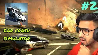 WHY ? Let's watch what happened ? ( Car Crash simulator ) to)#  technogamerz #carcrash