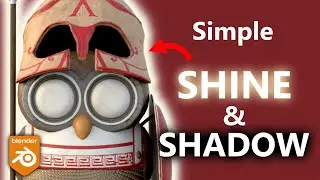 How to make SHINE and SHADOW in Blender