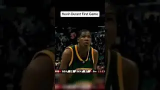 ~THROWBACK HOOPS ~19 year old KEVIN WAYNE DURANT makes his NBA debut!