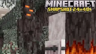 CREAKING & PALE GARDEN is HERE! - Minecraft 1.22 Snapshot 24w40a
