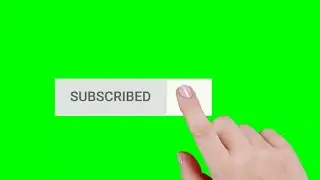 Green screen Subscribe and bell icon|new latest animation|no copyright