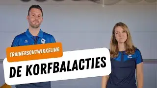 Trainersontwikkeling: Dít zijn de 8 korfbalacties!