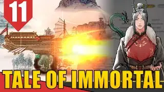 GUERRA! Soltando o RAIO do Navio - Tale of Immortal Elder Dragon #11 [Gameplay PT-BR]