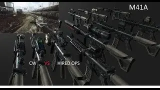 M41A в Hired Ops и Contract Wars какая лучше?