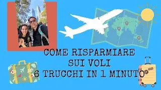 6 trucchi per risparmiare sui voli